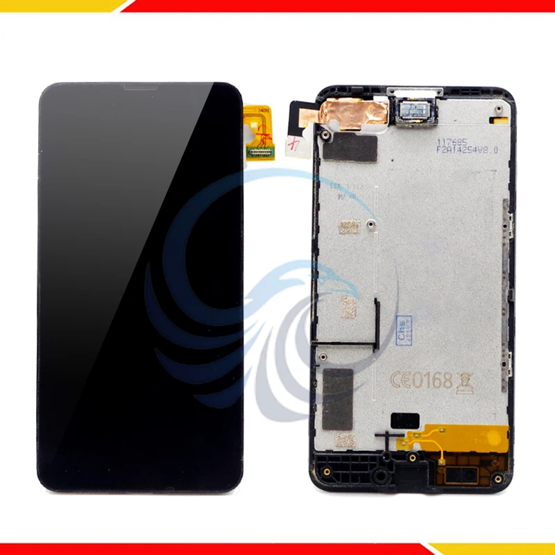 4,5 дюймов Сенсорный экран для Nokia Lumia 630 635 RM-977 RM-976 ЖК-дисплей Дисплей с Сенсорный экран Ассамблеи рамка