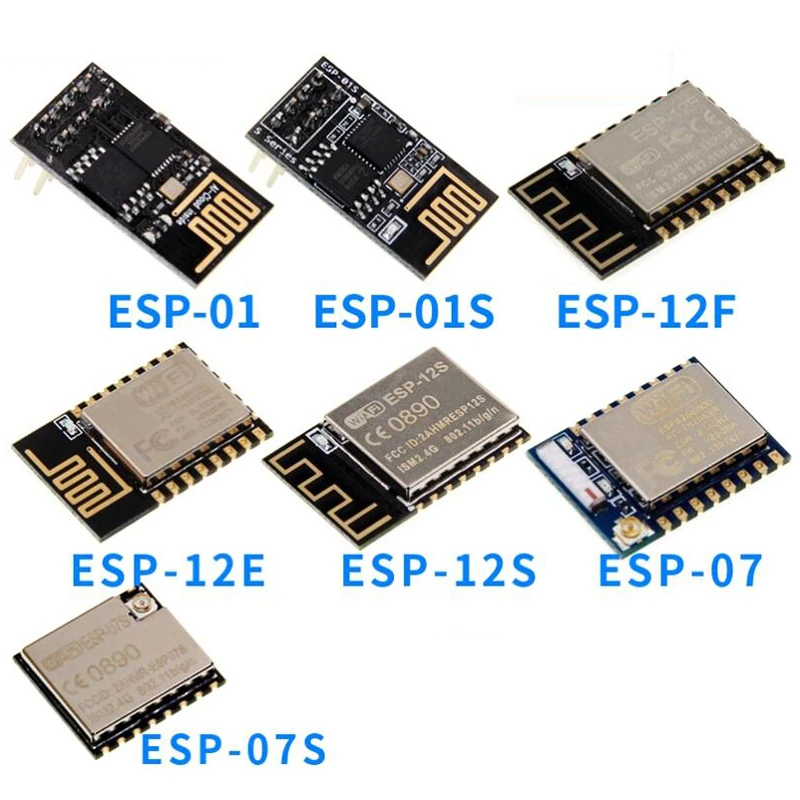 ESP8266 ESP-01 ESP-01S ESP-07 ESP-12E ESP-12F ESP-32 ESP-32S Serial WIFI беспроводной модуль трансивер 2 4G для Arduino