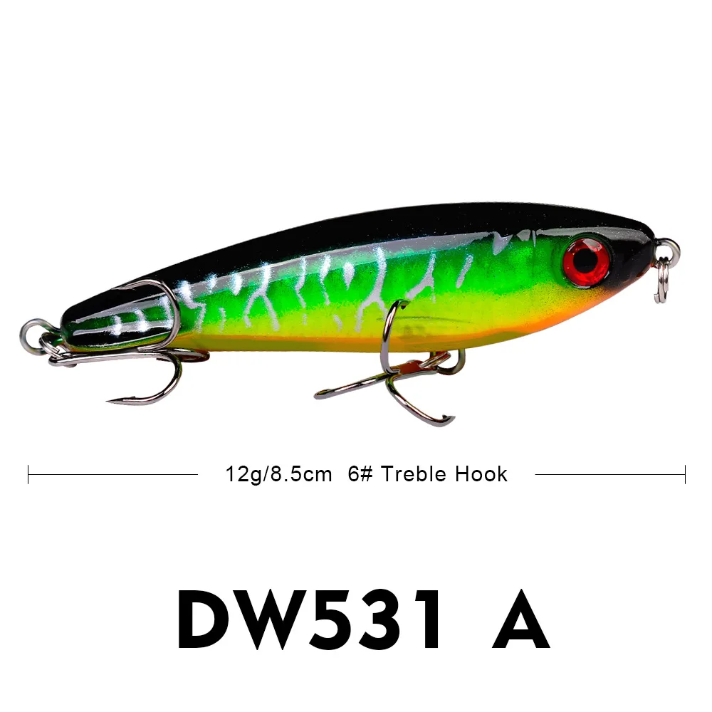 8.5cm 12g Rattling And Vib For Winter Crankbaits Fishing Tackle Lure VIB Hard Artificial Bait Sinking Wobblers For Pike