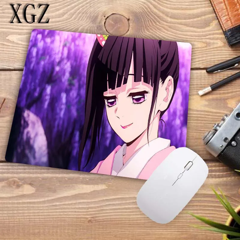 XGZ Высокое качество аниме Kimetsu No Yaiba DIY Дизайн коврик для игровой мыши маленький размер коврик для мыши клавиатуры коврик 22X18 см Большой акция