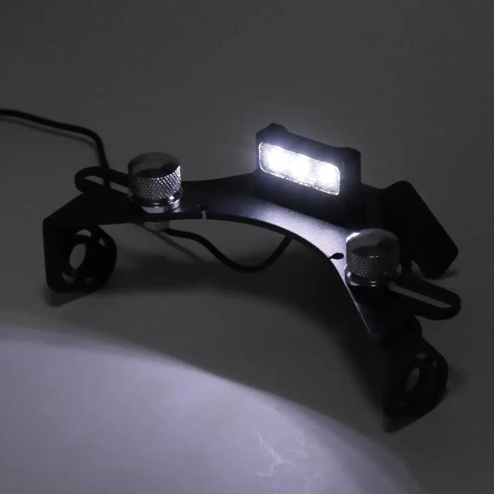 

Artudarech for Yamaha YZF R1/YZF-R1M 2015 2016 2017 2018 Black Moto License Plate Bracket Mount Light Motorcycle Accessories