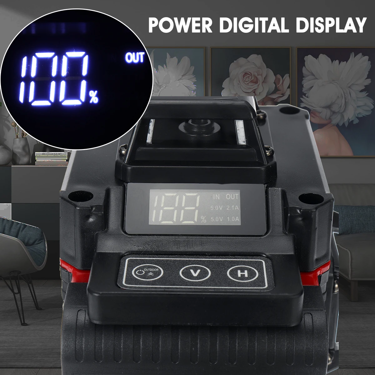 4D 16 Линии лазерный уровень с лазером зеленого цвета светильник дистанционного