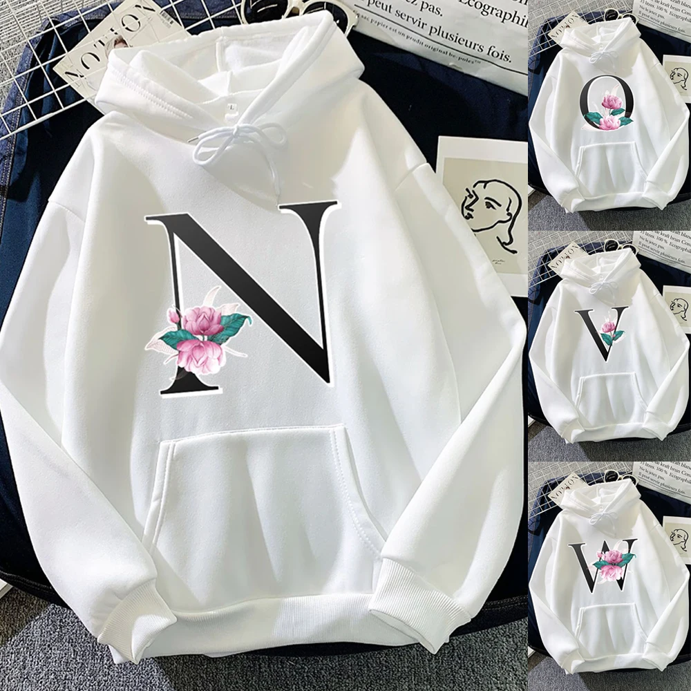 

Hoodies Sweatshirts Men's/Women's New Letters Pattern Hoodie Spring and Autumn Couples Pullovers Male Casual Sweatshirt Tops