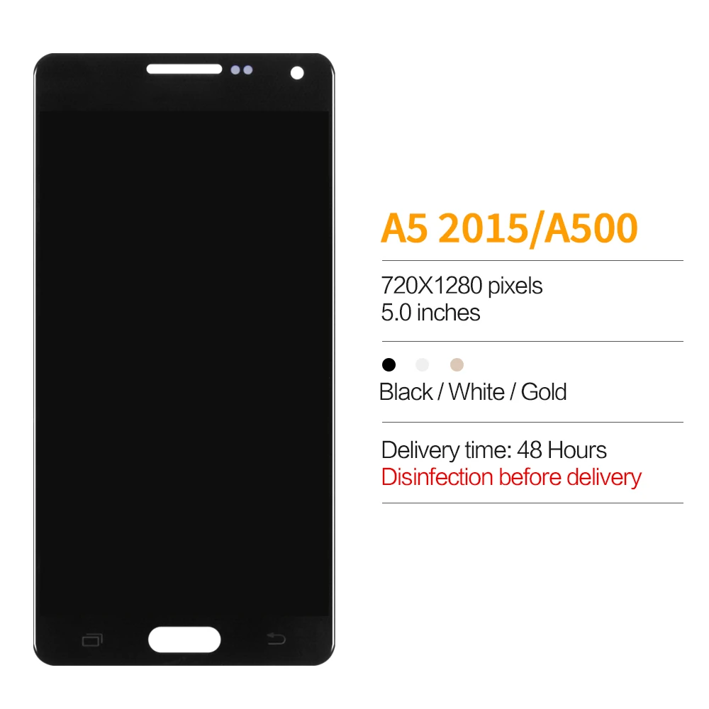 OLED/IPS ЖК дисплей для SAMSUNG Galaxy A5 2015 сменный сенсорный экран A500FU A500 A500F A500M