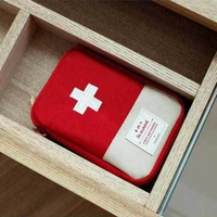 portable first aid kit camping emergency survival bag pill case travel outdoor camping useful mini medicine storage bag