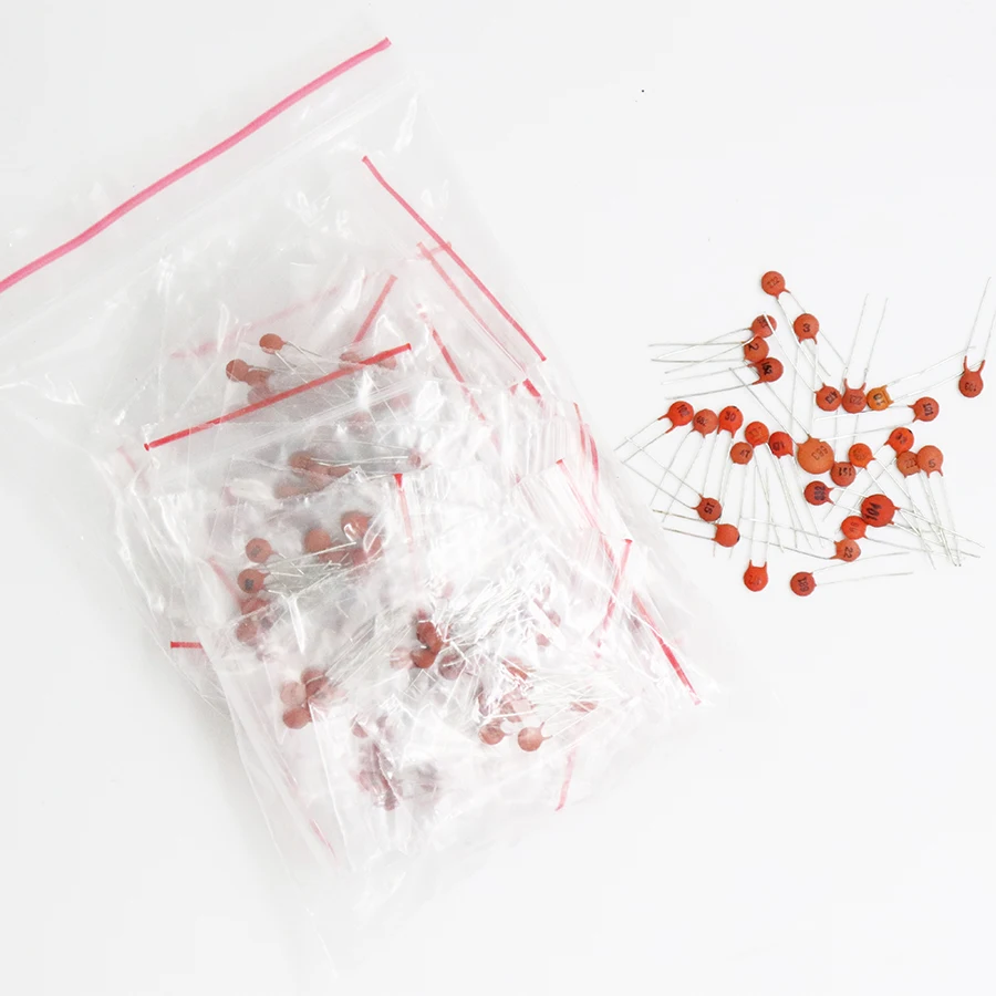 300 шт. 30 значений 50 в керамический конденсатор Ассортиментный Набор * 10 = шт.|capacitor