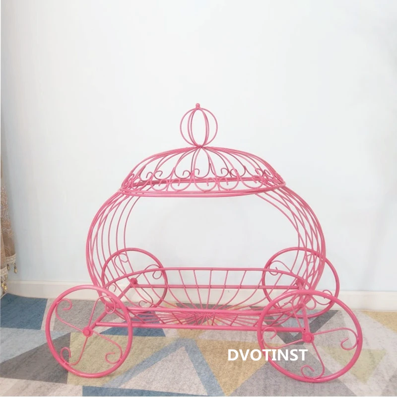 Dvotinst новорожденный реквизит для фотосъемки детская железная Принцесса Золушка карета реквизит позирующая Тыква автомобиль позер фотография, фото реквизит
