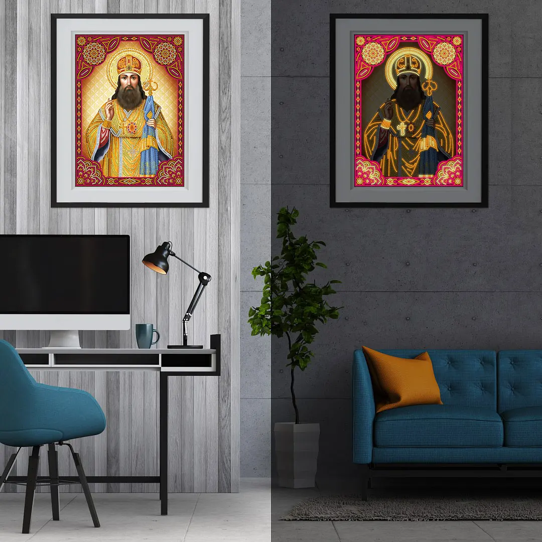 

5D DIY New Luminous Diamond Painting Character Religious Embroidery Cross Stitch Crafts Home Decoration Art Handmade Gifts