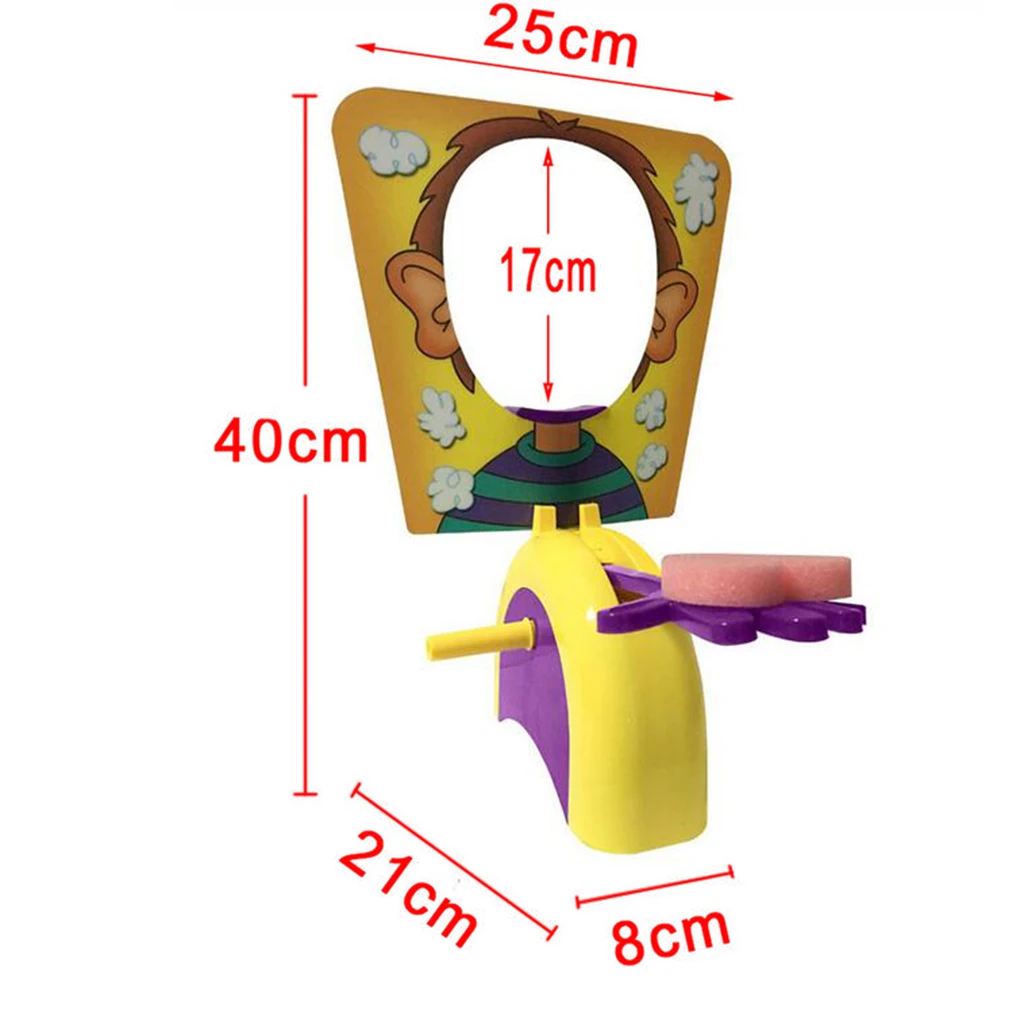 Забавные игры кремовые пироги для лица игра детей и добавления веселья семьи