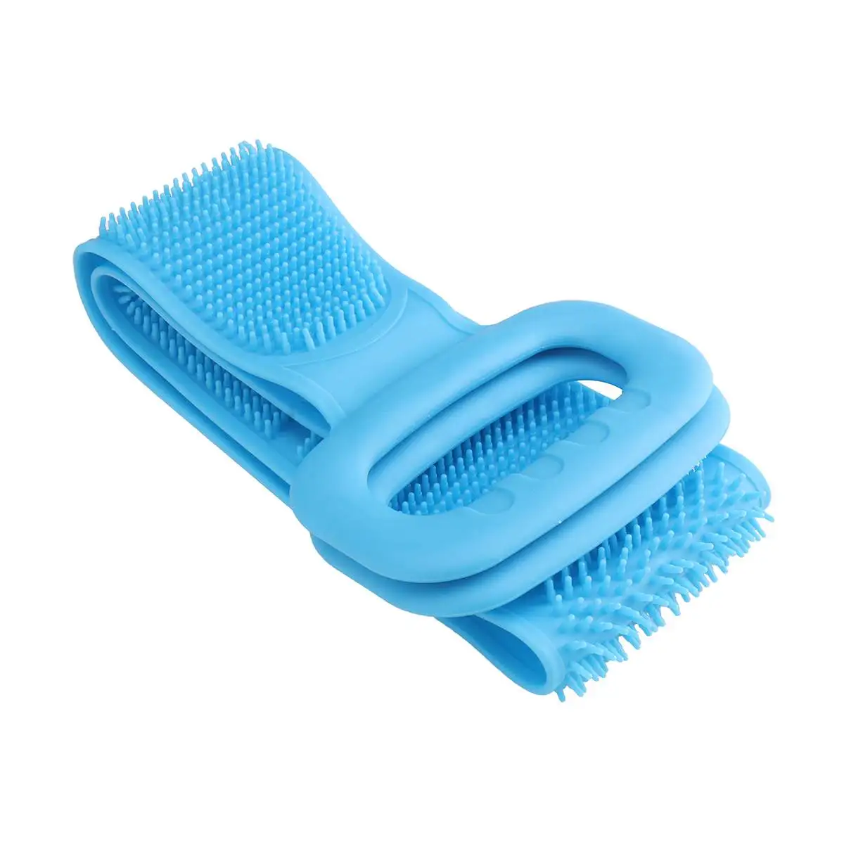 

Silicone Back Scrubber Soft Loofah Bath Towel Bath Belt Body Exfoliating Massage For Shower Body Cleaning Bathroom Shower Strap