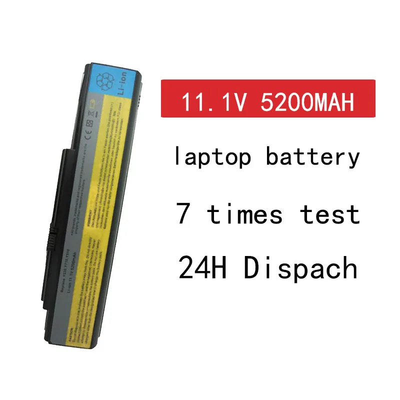 HSW 6 ячеек Аккумулятор для ноутбука lenovo ideapad 3000 Y500 Y510 V550 Y530 Y710 Y730 45J7706 ASM 121000649 FRU 121TS0A0A