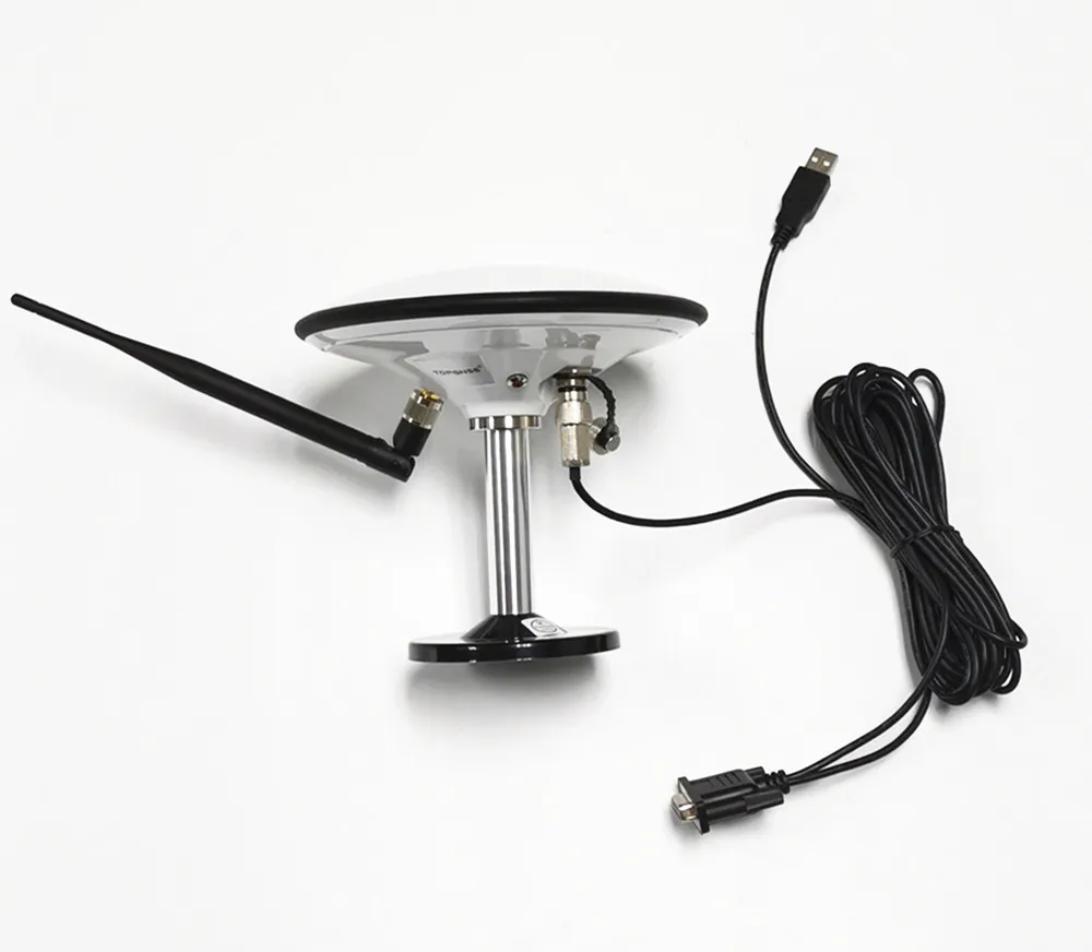 Встроенный модуль цифровой передачи 0 5 км TOP168 RS232 DB9 RTK GPS GNSS приемник антенный BEIDOU