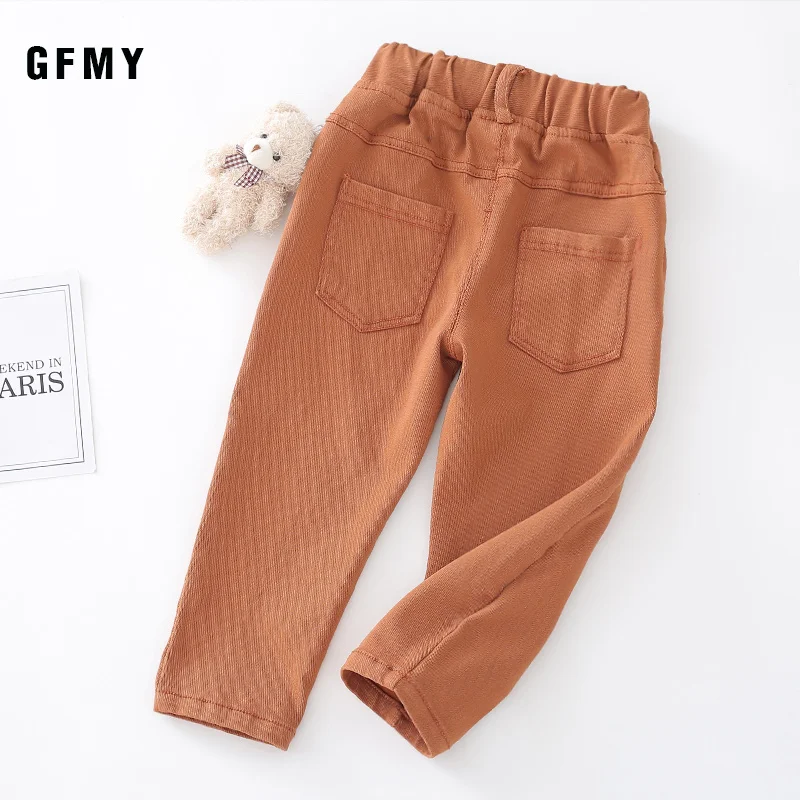GFMY 2020 спортивные брюки Новые повседневные однотонные черные бежевые длинные для