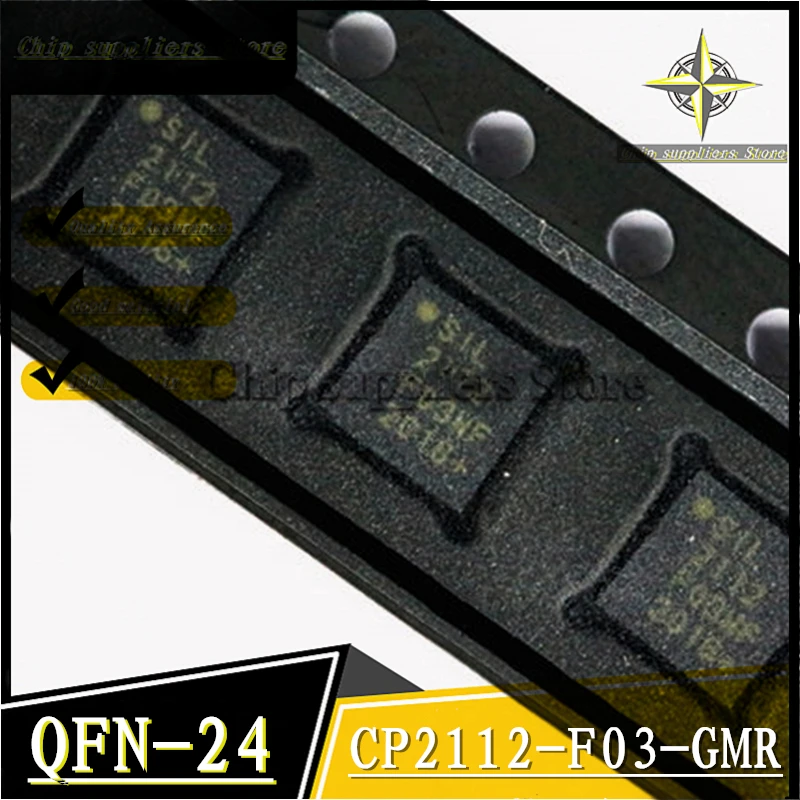 2 шт.-10 шт. // Φ 2112 CP2112-F03-GMR SIL2112F03 чип контроллера интерфейса Nwe тонкие материалы 100%