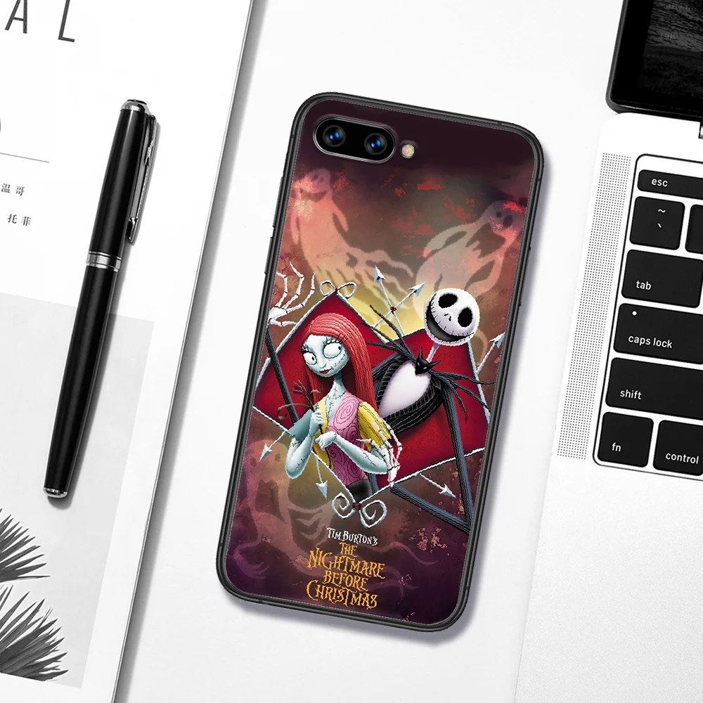 

Nightmare Before Christmas Jack Phone Case Cover Hull For HUAWEI Honor 6A 7A 8 8A 8S 8x 9 9x 9A 9C 10 10i 20 Lite Pro black