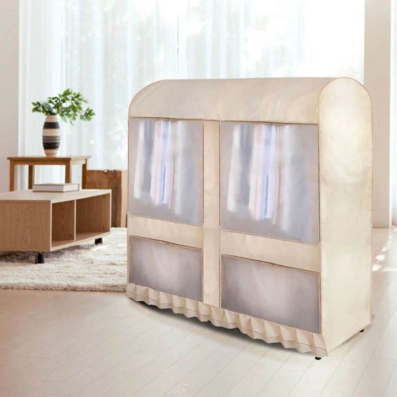 

Wardrobe Clothing Rack Dust Cover Moisture Waterproof Hanging Garment Suit Bag FU