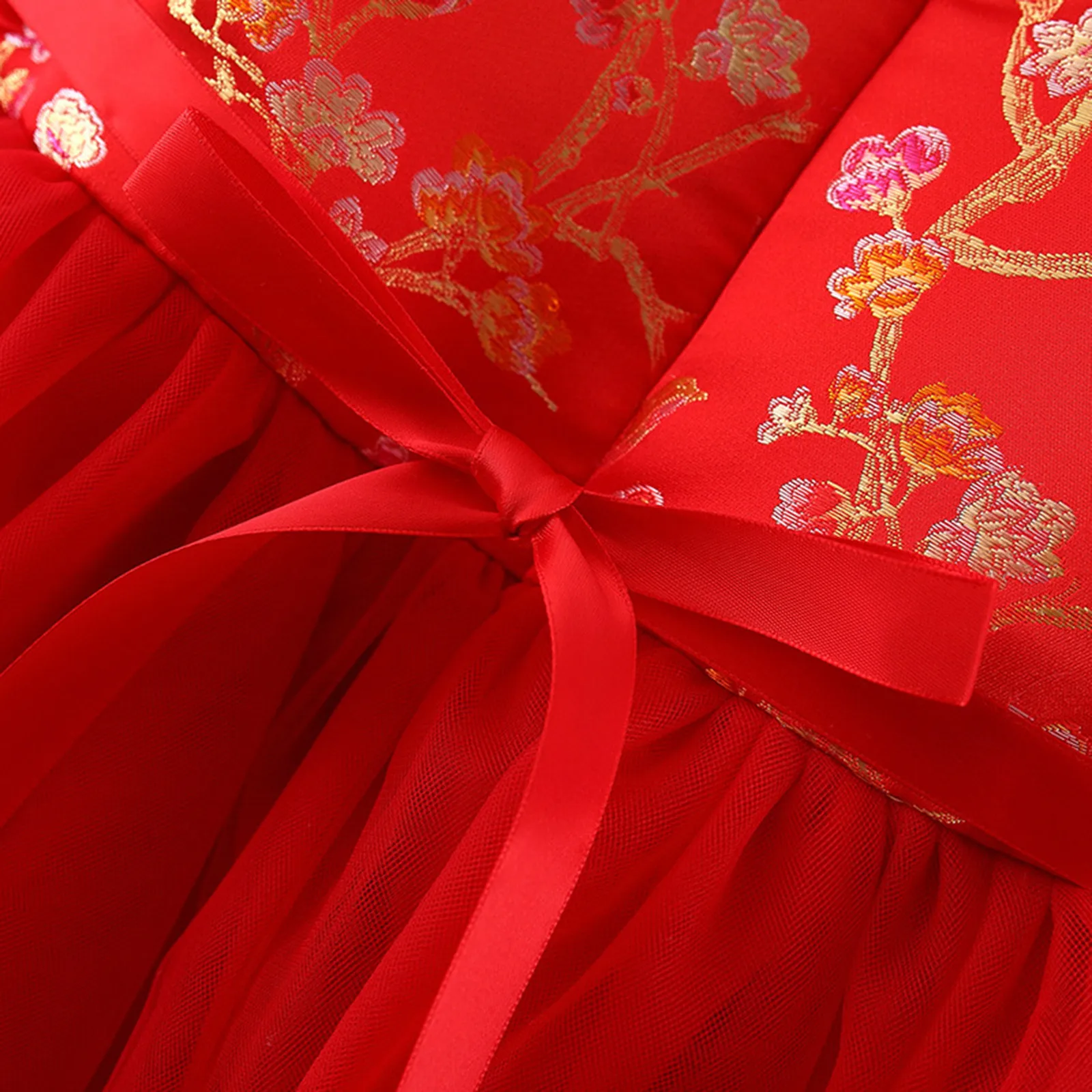 

Toddler Baby Kid Girl Lunar Chinese New Year Tang Suit Princess Dresses Clothes Kids Clothes 2021 dropshipping
