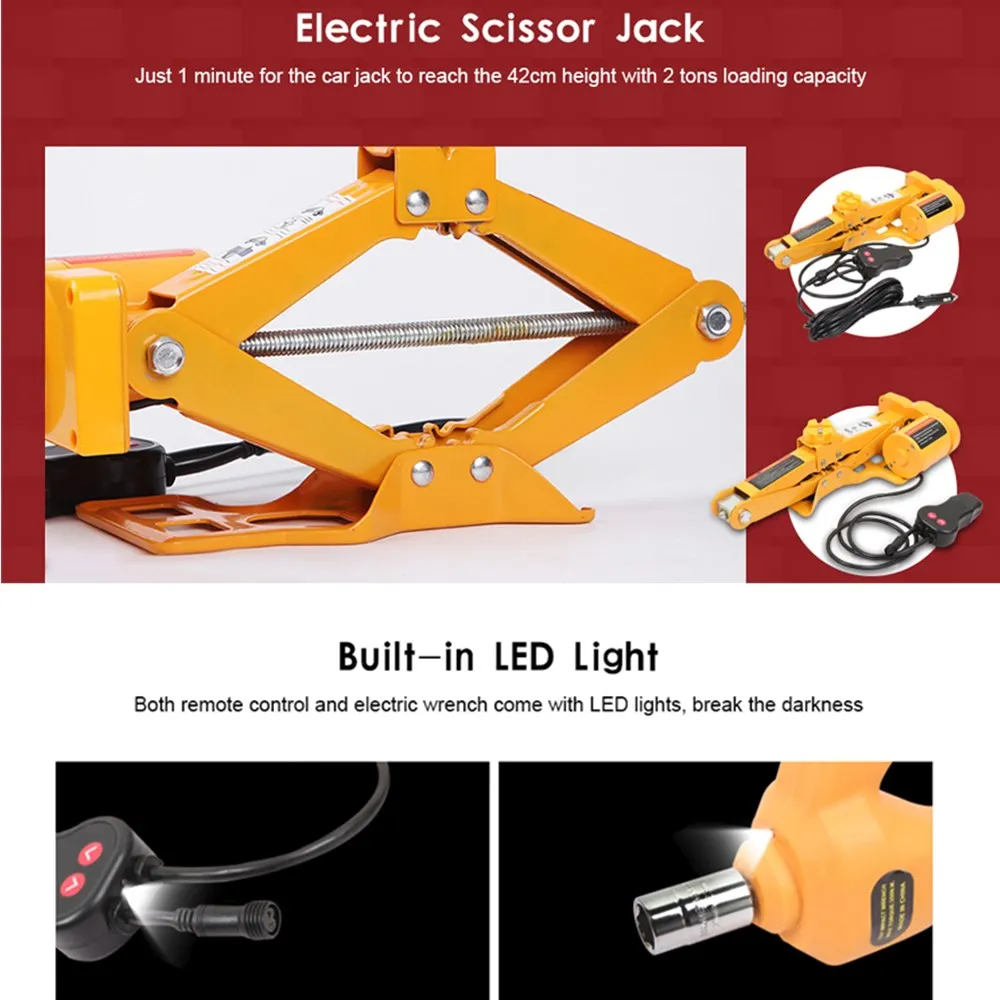Электрический гидравлический автомобильный подъемник со светодиодсветильник