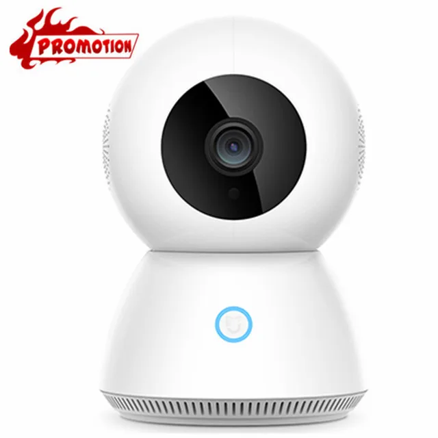 Promotion Оригинальная смарт-камера Xiaomi Mijia xiaobay, улучшенная версия, управление AI, 1080 p, умная веб-камера, IP камера, обзор 360, Радионяня(обновленная - Цвет: Promotion