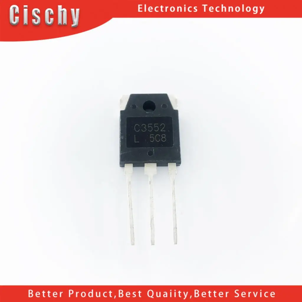 10 шт. 2SC3552 C3552 1100V 12A 150W TO3P транзистор | Строительство и ремонт