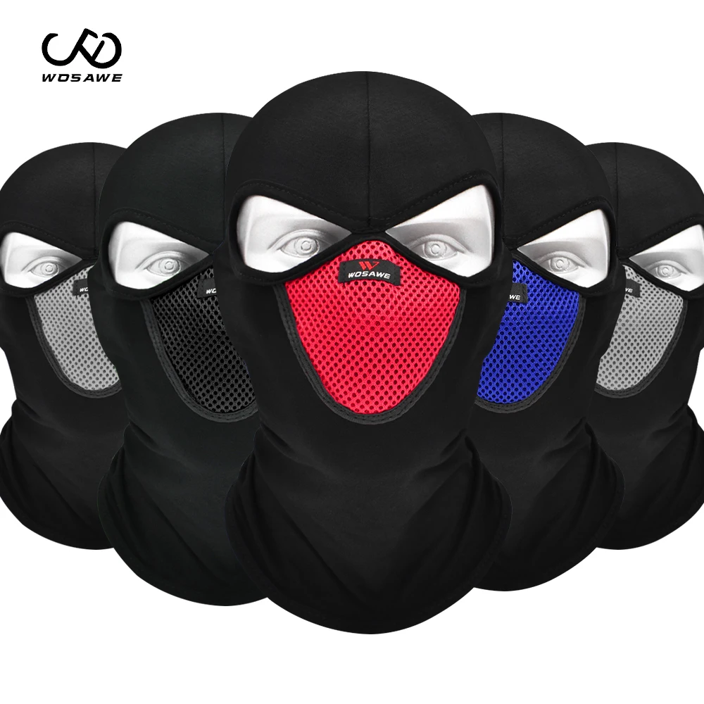 

WOSAWE Cycling Headbands bandana Washable Bicycle Mask For Outdoor Shooting sport Headband Training Bike face shield