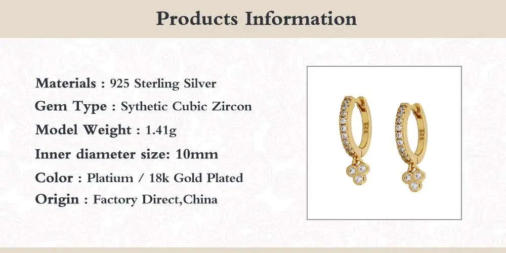 

GS 925 Sterling Silver Colorful Zircon Pave Hoop Earrings For Women Turquoise Purple Green Crystal Charm Earring Hoops Jewelry