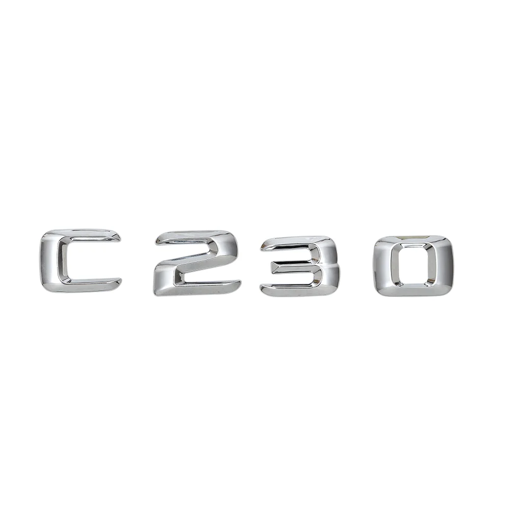 Автомобильная наклейка на заднюю крышку багажника C 230 для класса C230 190E W201 W202 W204 W203