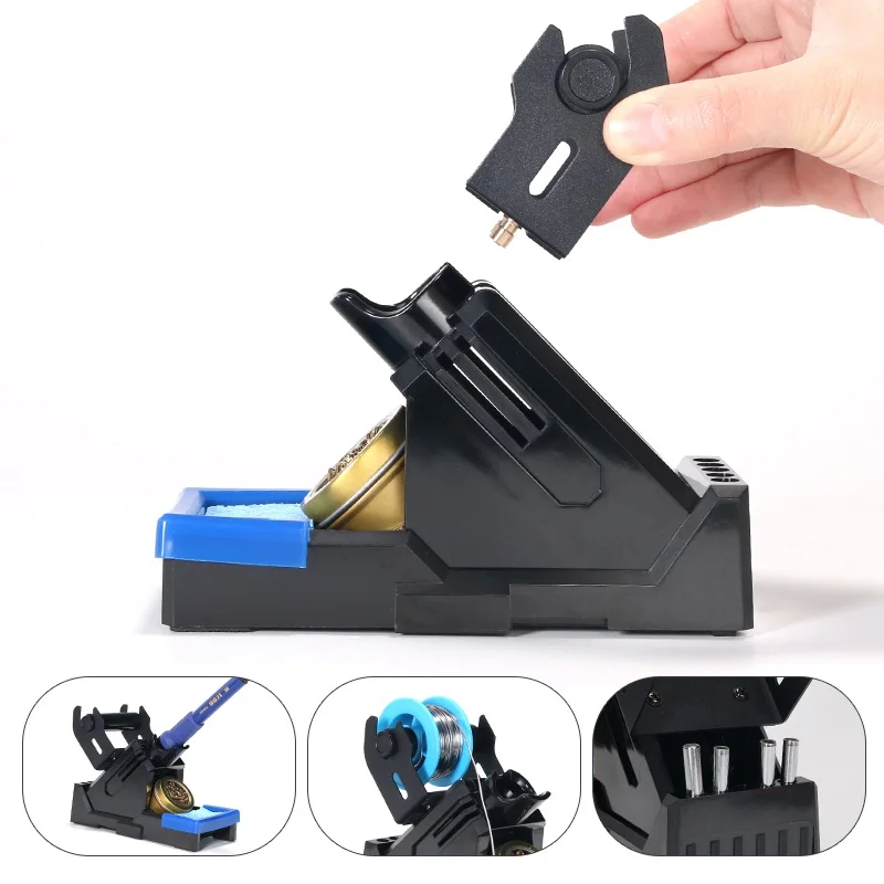 Soldering Iron Stand Holder with Welding Cleaning Sponge for Soldering Station