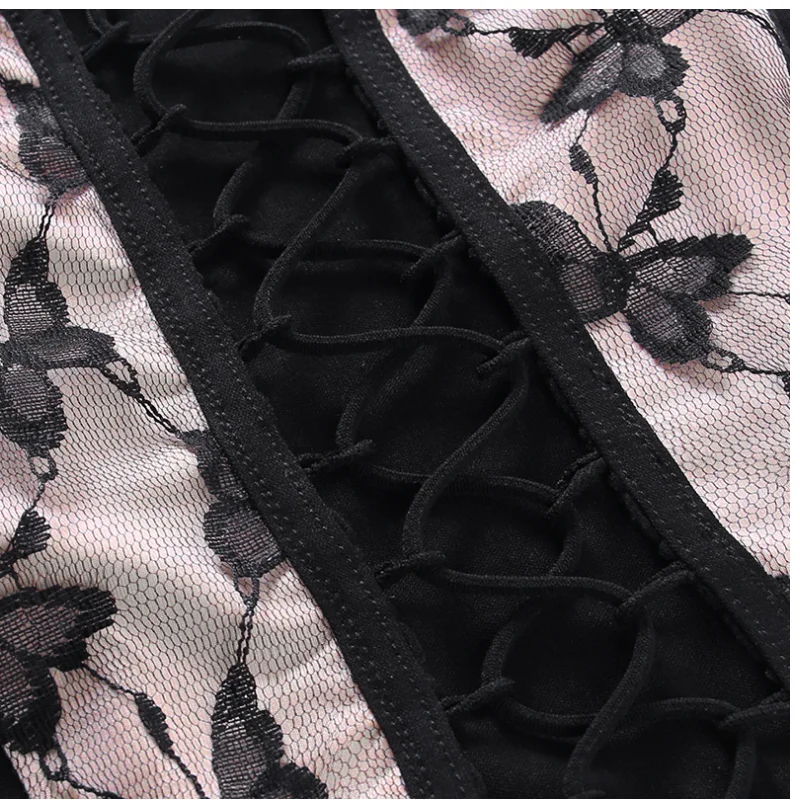 

2021 Summer Women's Vest Sleeveless New Sexy Fashion Butterfly Embroidered Slim-fit Hollow Out Drawstring Female Short Tops