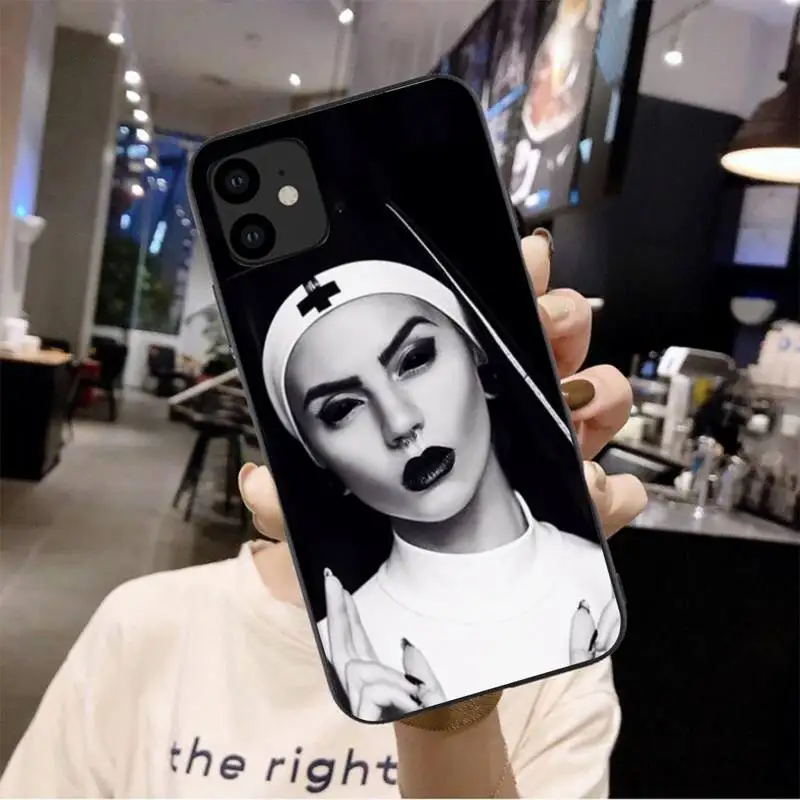

0 case Sister Nun Phone Case For iphone 6 6s 7 8 plus XR X XS 11 12 pro mini max