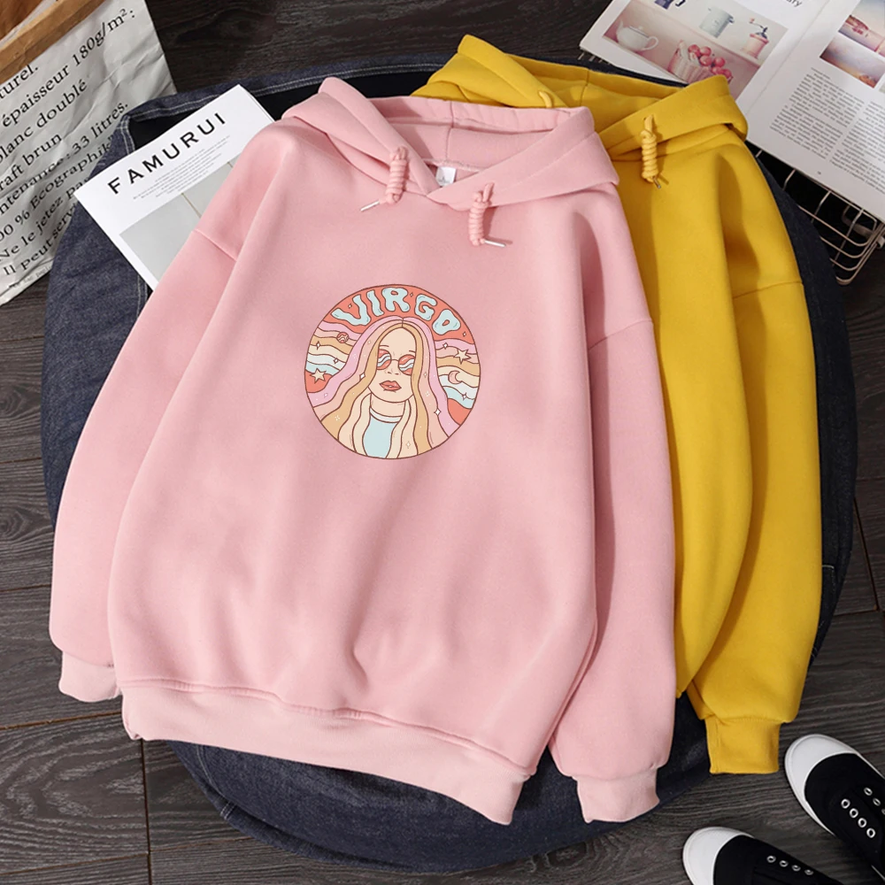 

Толстовка женская с мультяшным принтом, пуловер в стиле Харадзюку, винтажный Свитшот оверсайз, мягкая одежда в Корейском стиле, модный спор...