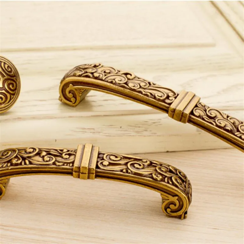 Ручки для антикварной мебели облака в полоску резные ручки ящика дверные коробка