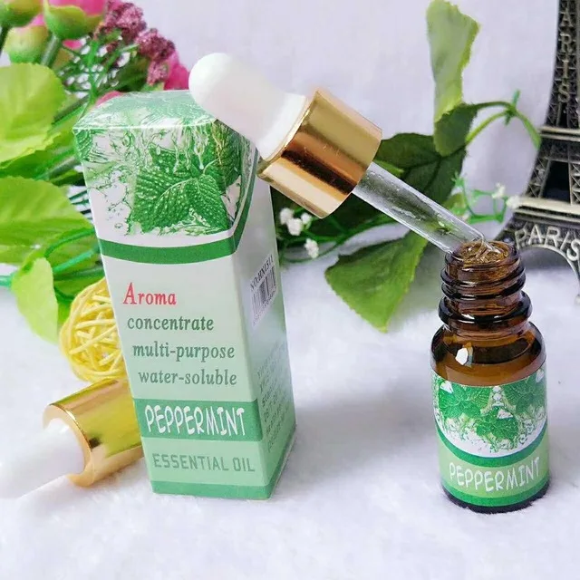 peppermint DEKAXI 300ml Essential Oil Diffuser Air Humidifier Aromatherapy Electric Aroma Diffuser Mist Maker with Night Light for Home - Цвет: peppermint