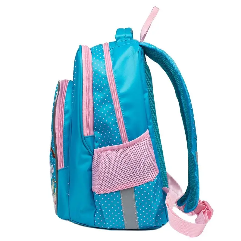 Children School Bags for Girls Primary Student Bag School Backpacks Cartoon Floral Pattern Waterproof Orthopedic Backpack