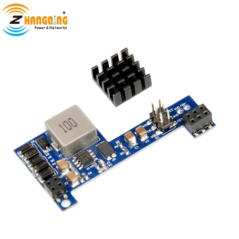 POE пассивный выход печатной платы PiHat 5 в 10 Вт PoE для Raspberry Pi 3B + или 4 GPIO и
