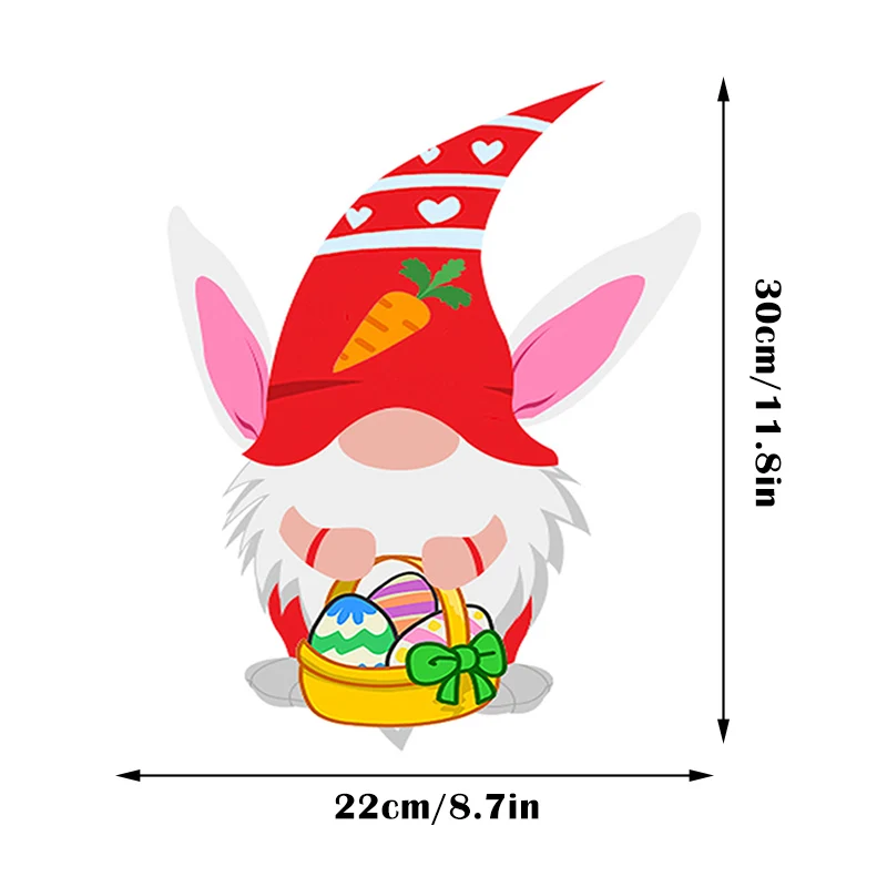 

Easter Window Stickers Cute Cartoon Bunney With Eggs Wall Stickers For Easter Window Sticker School Home Decoration Sticker