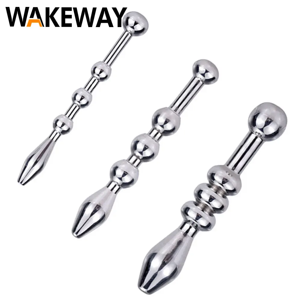 WAKEWAY новая пробка для пениса из нержавеющей стали уретральный расширитель