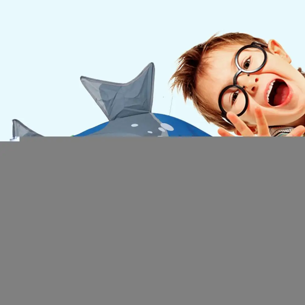 Милый мультяшный детский автоматический зонтик анимация с длинной ручкой 3D для