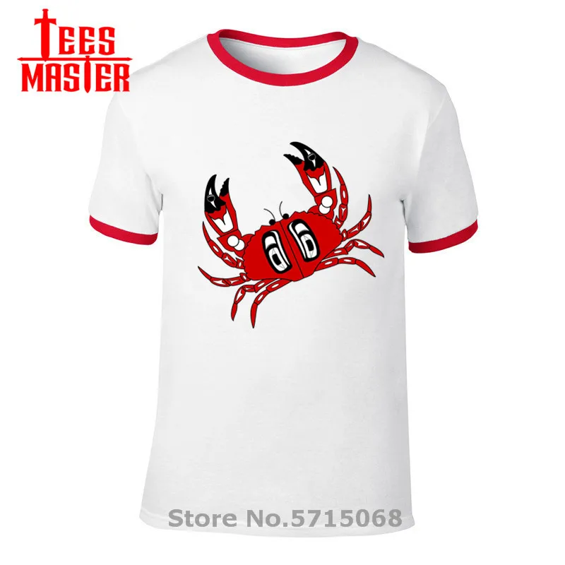 Мужские Hipster фитнес футболки Фирменная Летняя одежда с оттенком Хайда Краб