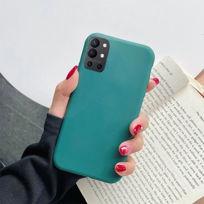 

Candy Color Soft Silicone Phone Case For Oneplus 9 Pro Matte Tpu Back Cover For Oneplus Nord N200 1+9 8 1+8T 7 1+7T 6 1+6T Case