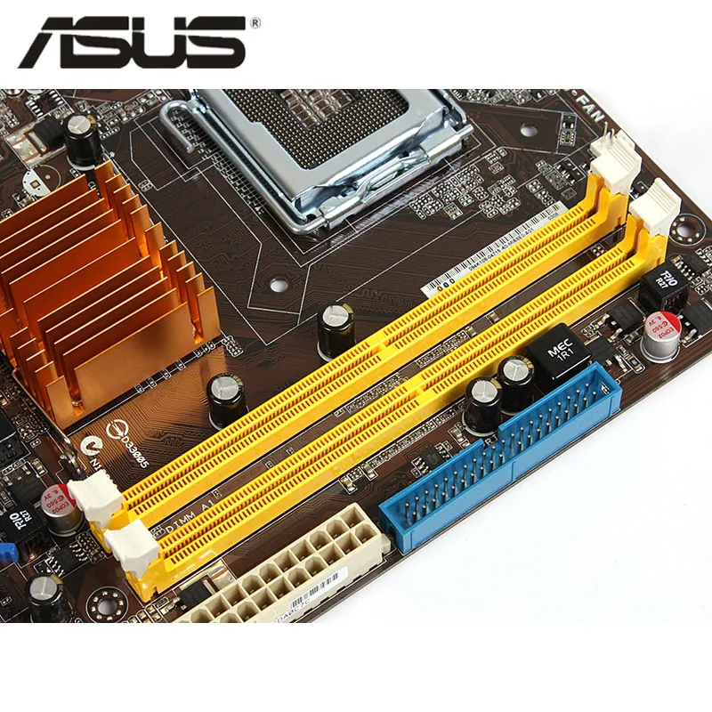 Оригинальная материнская плата ASUS P5QPL-AM 800 МГц 667 МГц DDR2 P5QPL AM LGA 775.