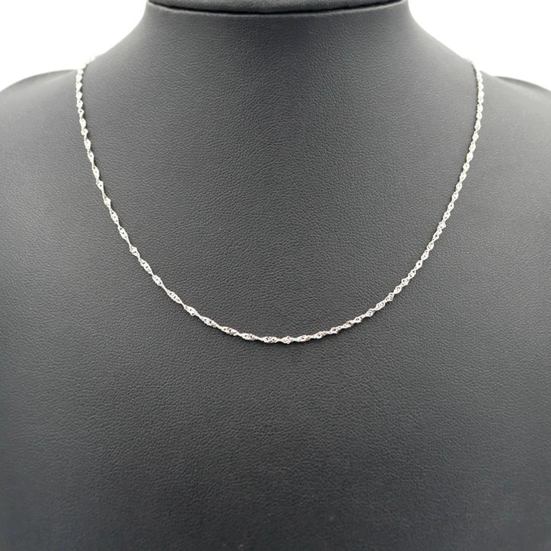 Ожерелье JQUEEN из серебра 925 пробы 3 размера в наличии|necklace necklace|fine jewelrynecklace silver necklace