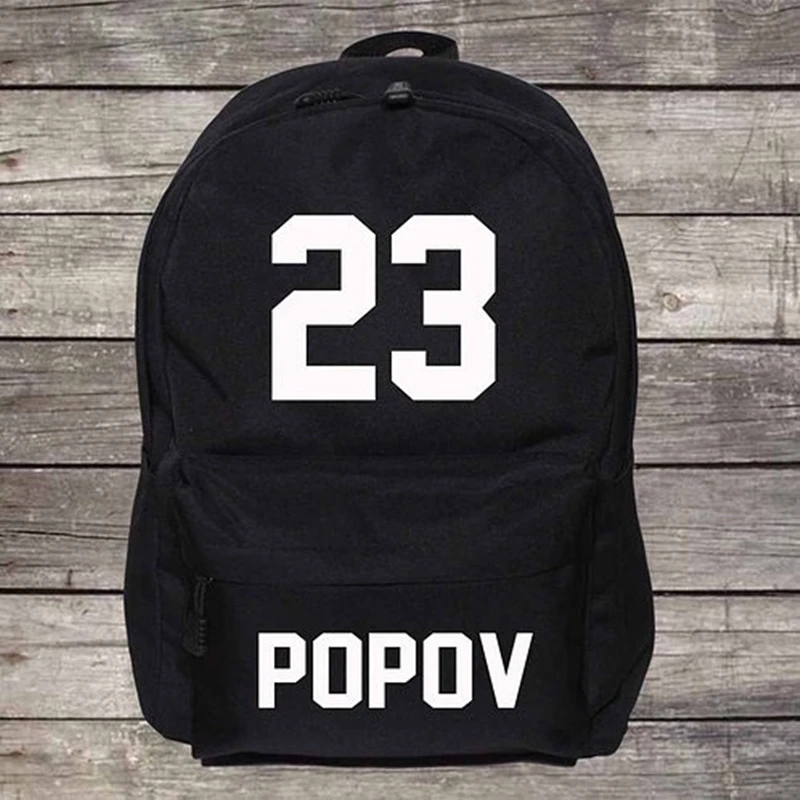 

Hot Sale Free Customized Unisex Backpack School Bag Number Printing Backpack Girls Boys