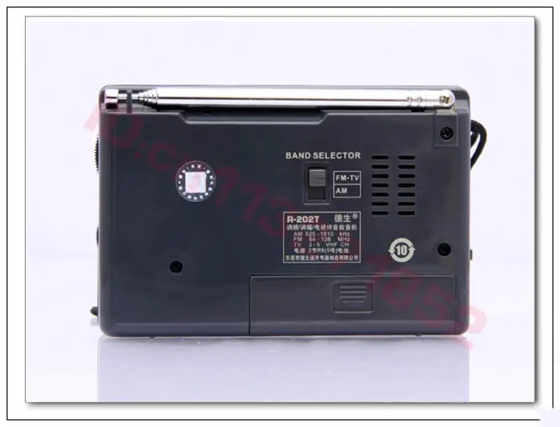 TECSUN R-202T AM/FM/tv карманный радиоприемник встроенный динамик интернет портативное радио FM/tv карманное Ретро Радио