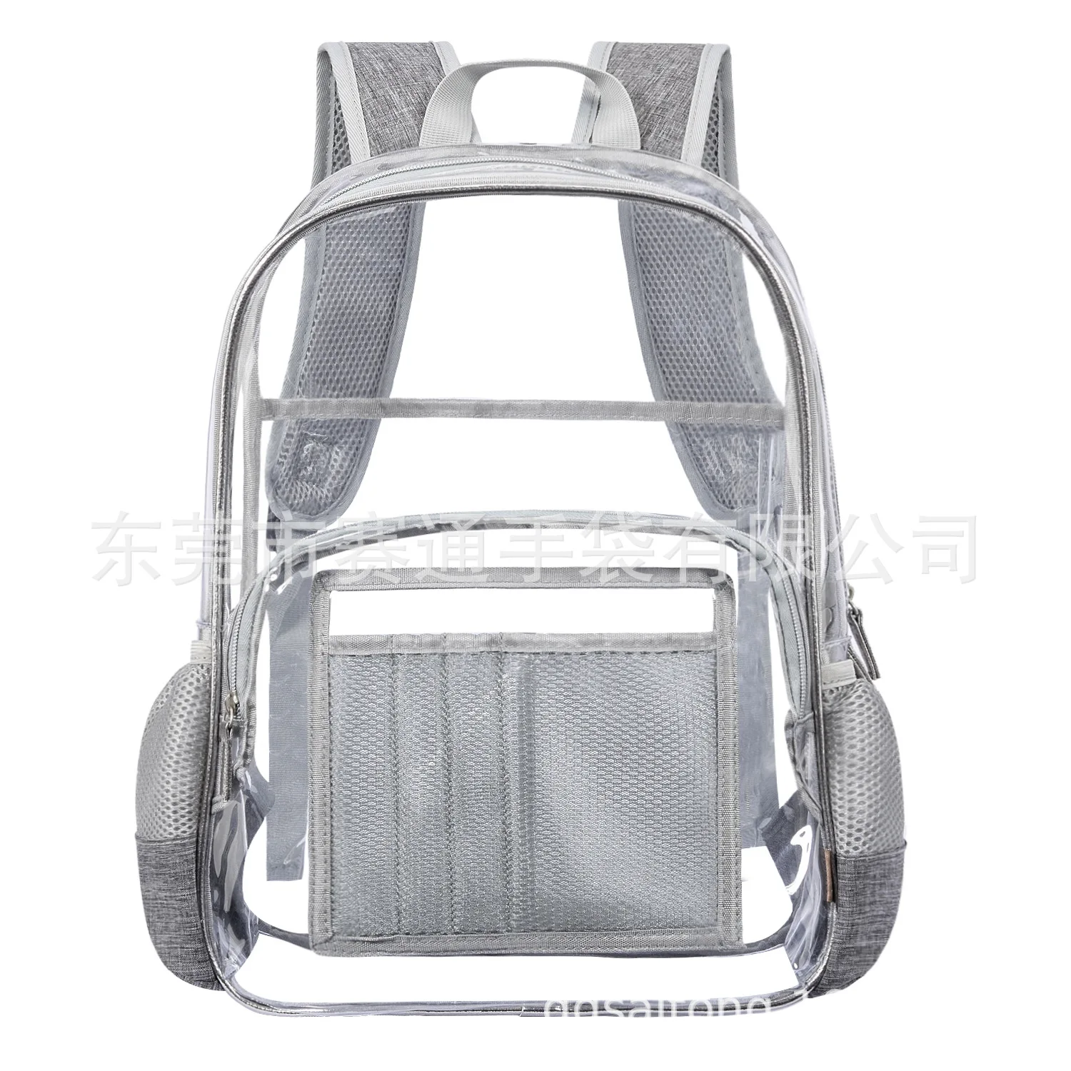 

See Through Backpacks PVC Waterproof Transparent School Bag High Quality Large Capacity Backpack Solid Clear Backpack