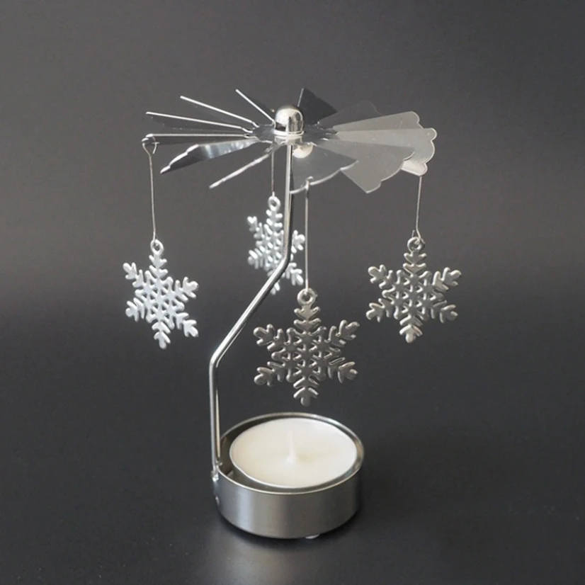 Металлический большой подсвечник для Горячая вращающаяся крутящаяся вращения