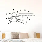 Виниловые обои Маленького принца, рулон мебели, декоративные настенные наклейки, настенные украшения, фрески для детей