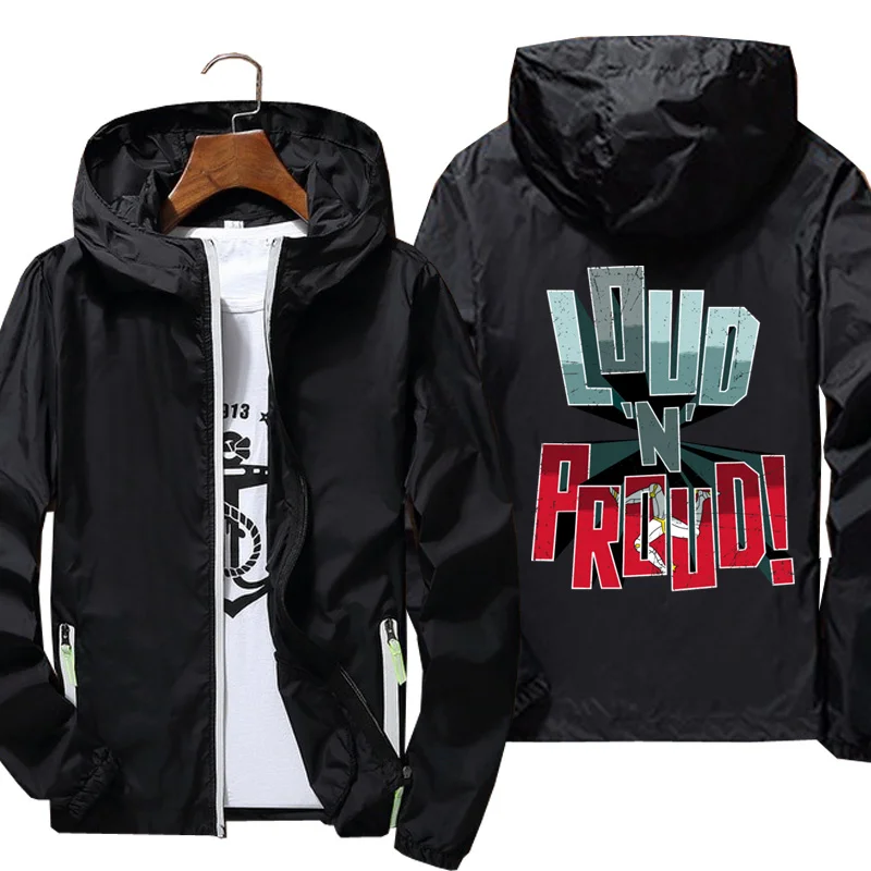 

2021 jackets for men Isle of Man Pride Loud N Proud Windbreaker jacket Reflective Skin Sun Spring Autumn brand jacket printing