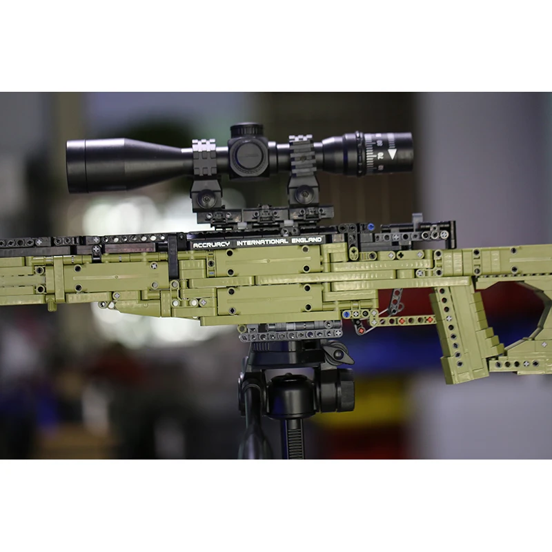 Военный конструктор 1:1 модель оружия стреляйте AWM пустынный Орел игрушки