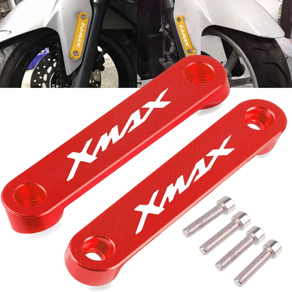 For Yamaha XMAX X-MAX 125 250 300 400 2017 2018 2019 Motorcycle Front Axle Coper Plate Decorative